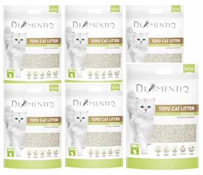 Obrázek produktu pro DIAMENTIQ Tofu Matcha Ultra hrudkující - podestýlka pro rostliny - 6x2,5kg