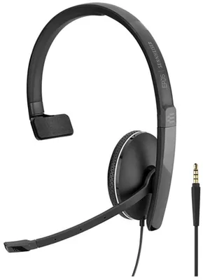 Image de Casque PC Jack 3.5mm Adapt SC 135 avec Micro Noir Sennheiser