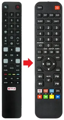 Produktbild von Fernbedienung geeignet für TCL 55C715 | 55C728