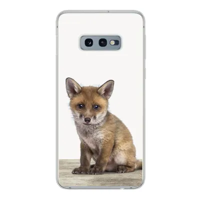 Produktbild von MuchoWow® Handyhülle Schutzhülle Hülle für Samsung Galaxy S10e Fuchs - Baby-Fuchs - Kinder - Mädchen - Jungen Silikon Softcase Handy Hülle - Handy