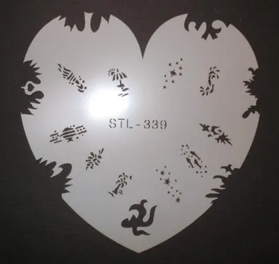 Produktbild von Airbrush-Schablone STL-339