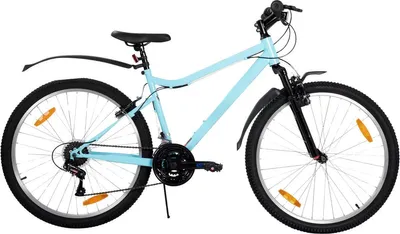 Imagen del producto de Bicicleta de montaña para mujer, 26 pulgadas – 18 velocidades, frenos V, cuadro de acero, 66 cm – color verde