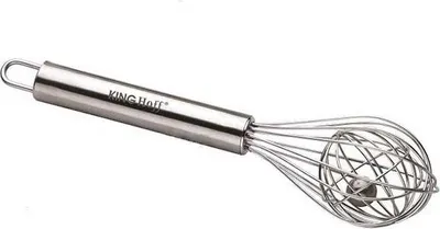 Obrázok produktu pre Oceľový Kuchynský Šľahač S Guľôčkou Kinghoff Kh-3178