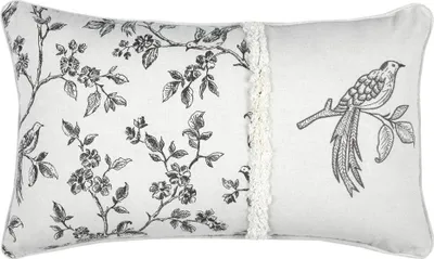 Produktbild von STOF Dekokissen 30x50 creme Vögel Zweige Kissen