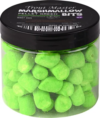 Produktbild von TroutMaster Marshmallow Bits (Green Pellet)