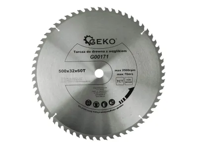 Obrázok produktu pre Pílový kotúč 500mm 60T 32mm 00427
