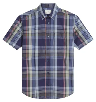 Obrázek produktu pro Ben Sherman – pánská košile BK111 (S) (Denimová modrá „Soumrak“)