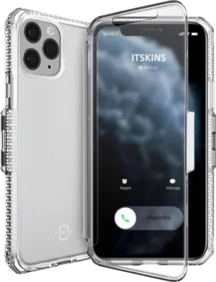 Produktbild von Itskins, Hülle für iPhone 11 Pro Verstärktes Folio Spectrum Vision Stoßfest, Grau