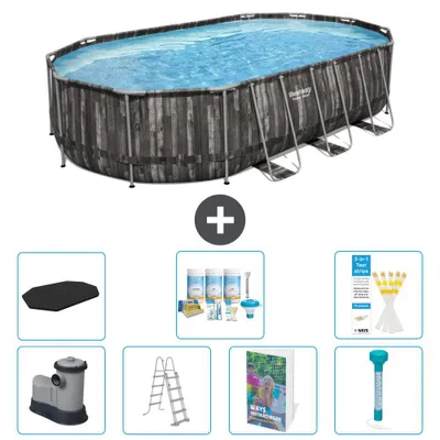 Immagine prodotto di Bestway Power Steel Oval - 610x366x122 cm - 8 pezzi S574