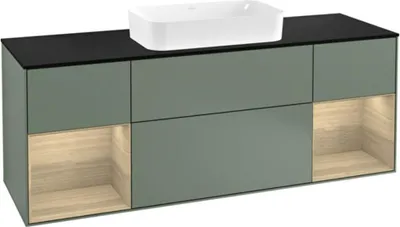 Produktbild von Villeroy & Boch F332PCGM Waschbeckenunterschrank Finion F33