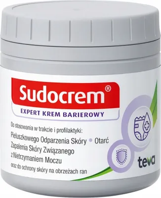 Produktbild von Sudocrem Expert Antiseptische Heilungs Creme Für Pflege Schutz Babyhaut 125g