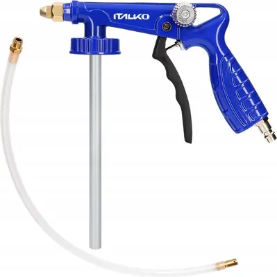 Produktbild von ITALKO Instandhaltungspistole für Baranek mit Sprühbreitenregulierung + Schlauch 500 mm – präzise, langlebig, für Korrosionsschutzbeschichtungen 1L
