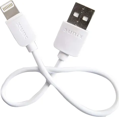 Obrázok produktu pre Sunix 25cm nabíjací kábel iOS nabíjačka USB Lightning kompatibilný s iPhone 11 PRO MAX, iPhone 11, iPhone SE 2020