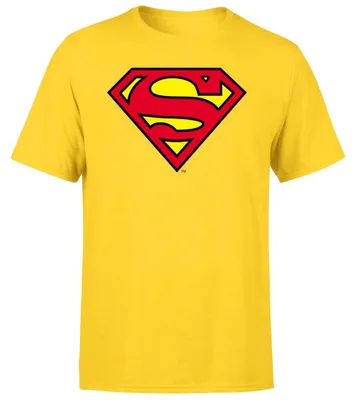 Produktbild von Superman - T-Shirt für Herren/Damen Uni TV36916 (L) (Gelb)