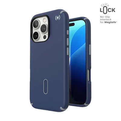 Produktbild von Speck 150700-3206, Cover, Apple, iPhone 16 Pro, 16 cm (6.3"), Blau