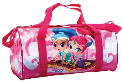 Sporttasche für Kinder, Reisetasche, Polyester, 50x23x22 cm, Rosa