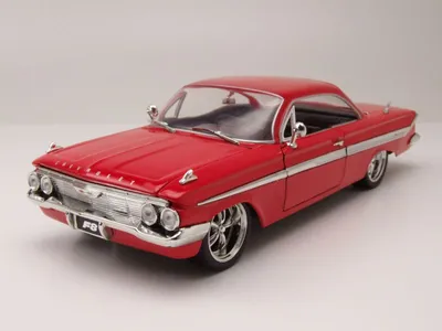 Obrázok produktu pre Jada Toys Fast & Furious 8 Doms Chevy Impala 1/24 Diecast Model Car JADA98426