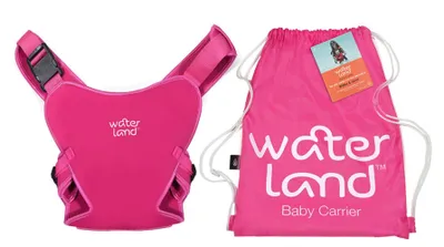Produktbild von WaterLand Babytrage Innovativer Tragesitz für Wasser und Land Rosa - Wasserdicht