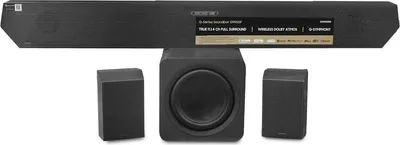 Produktbild von Q-Series Soundbar HW-Q995GF (schwarz, 11.1.4-Kanal, Rücklautsprecher, Q-Symphony, Kabelloses Dolby Atmos)