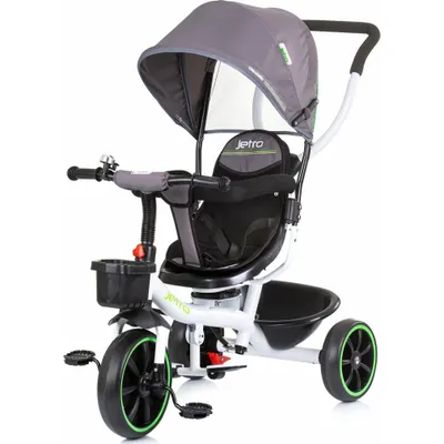 Produktbild von CHIPOLINO Dreirad Jetro 2in1 Glacier mit Sonnenschutz