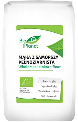 MĄKA Z SAMOPSZY PEŁNOZIARNISTA BIO 1 kg - BIO PLANET