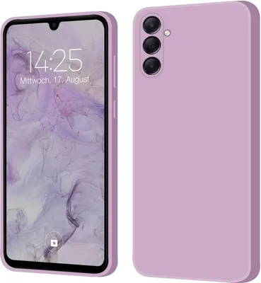 Produktbild von Hülle für Samsung Galaxy A05s Case Cover Bumper Silikon Softgrip Schutzhülle Farbe: Lila