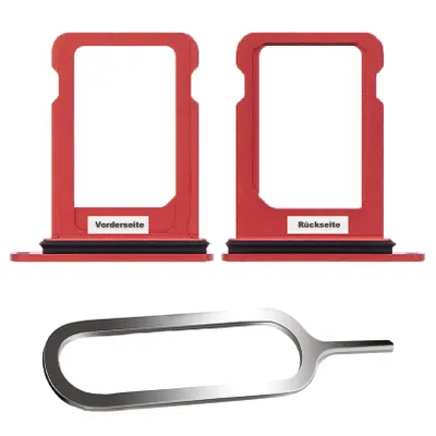 Produktbild von iPHONE 13 MINI SIM KARTEN HALTER TRAY ADAPTER FACH STECKER SLOT CARD + NADEL POLARSTERN