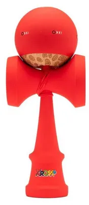 Immagine prodotto di Kendama cromata, colore rosso.