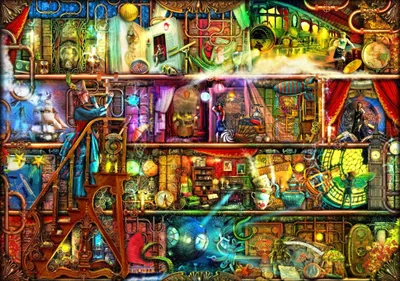 Zdjęcie produktu dla Puzzle 2000 Fantastyczna podróż