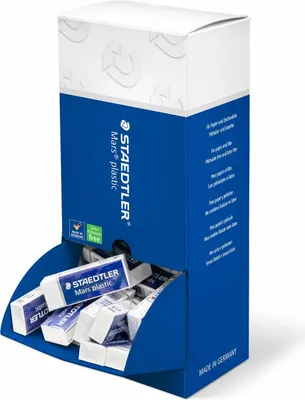 Image de Staedtler Mars gomme à effacer Plastique Blanc 40 pièce(s)