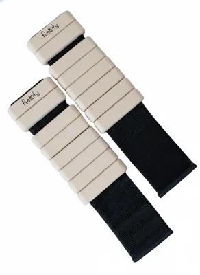 Obrázok produktu pre Flexity ankle & wrist weights - silikónové závažia na zápästie a členky 2 kg / pár FS1002BE