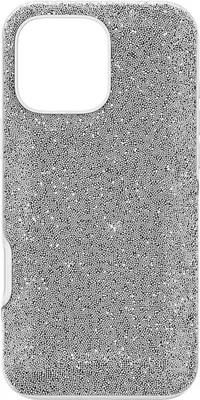 Obrázek produktu pro Swarovski High smartphone protective case, iPhone® 15, silver-coloured 5698779 Novinka 2024