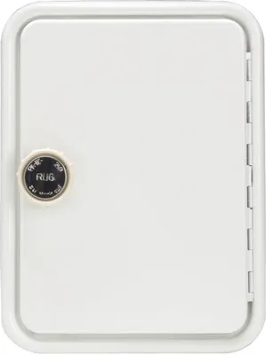 Produktbild von RUG SEMIN Kamintür mit Drehknopf 21-209 weiß