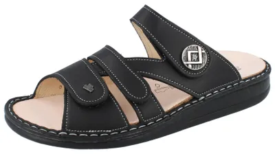 Produktbild von FINN COMFORT Agueda Damen Pantolette schwarz Glattleder - Größe: 41