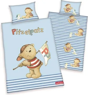 Produktbild von Bettwäsche Pitzelpatz 100 x 135 cm Stand.-Var.