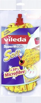 Produktbild von Vileda Soft Schnellwischkopf 30% Mikrofaser (mit Wippe)