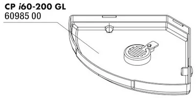 Productafbeelding van JBL CristalProfi i_gl Bodemplaat met Ventiel