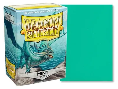 Imagen del producto de Dragon Shield: Matte  Mint (100) – Fundas protectoras – Arcane Tinmen ApS