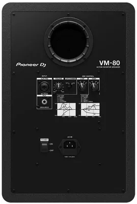 Produktbild von PIONEER DJ VM-80 Stereo Front-Lautsprecher, 120 Watt (RMS)
