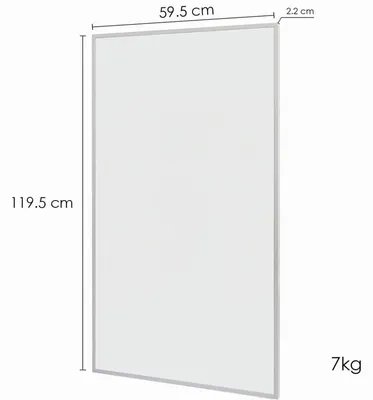 Obrázek produktu pro Infračervený topný panel 1000 W - Stříbrný, model "věž" - Elektrický panel s dálkovým ovládáním