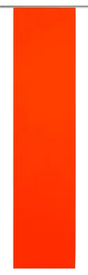 Produktbild von Schiebegardine Seidenglanz orange ca. 58x245 cm