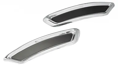 Für VW Passat B8 3G 2014-2019 2x Auspuff Endrohr Attrappe Blende Edelstahl Chrom in der Farbe Chrom von Goingfast
