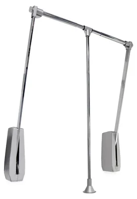 Immagine prodotto di Emuca Wall Hang 600-830 mm Appendiabiti pieghevole Argento  Argento Taglia unica