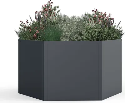 Produktbild von Westmann Varia 52 Metall Hochbeet 6-eckig Anthrazit