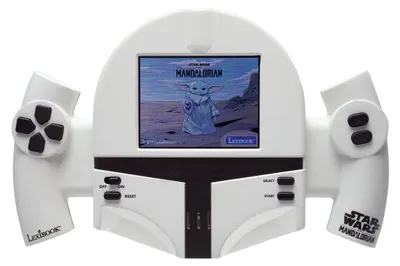 Immagine prodotto di Console Star Wars Cyber Arcade Motion® con controllo dei gesti, schermo LCD a colori da 2,8'' e 50 giochi, tra cui 10 dell'universo Star Wars.