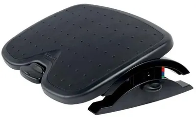 Produktbild von Kensington SmartFit SoleMate Plus Fußstütze — Schwarz, Schwarz, 0 - 30°, 45 cm, 35 cm, 556,3 mm, 94 mm
