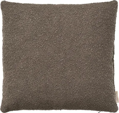 Produktbild von Blomus Kissenbezug Boucle, Kissenhülle für Kopf- oder Sofakissen, Espresso, 40 x 40 cm, 66581