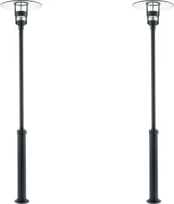 Produktbild von 2er Set Mastleuchte / Gartenlaterne, StraßenlaterneHöhe 232 cm, Konstsmide