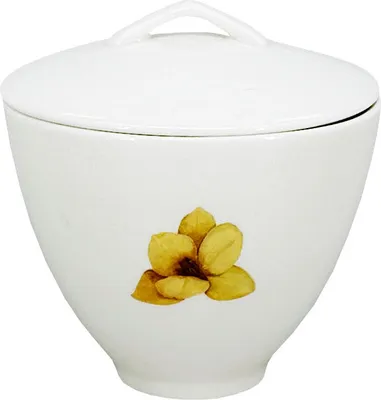 Immagine prodotto di Zuccheriera in porcellana Spring 150ml, giallo/nero