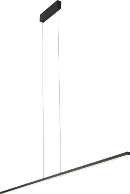 Image de Suspension LED BAR noir et blanc 27 W, blanc neutre, 1 700 lm, aluminium, dimensions : 160 x 180 x 2 cm, IP20, Nowodvorski Lighting